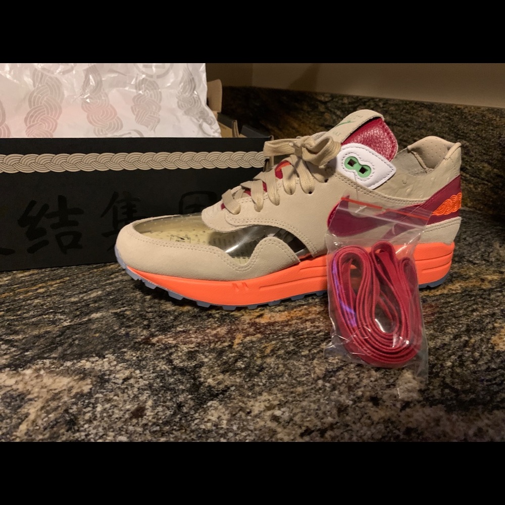 CLOT X AIR MAX 1 'KISS OF DEATH' 2021 - Picture 5 of 7